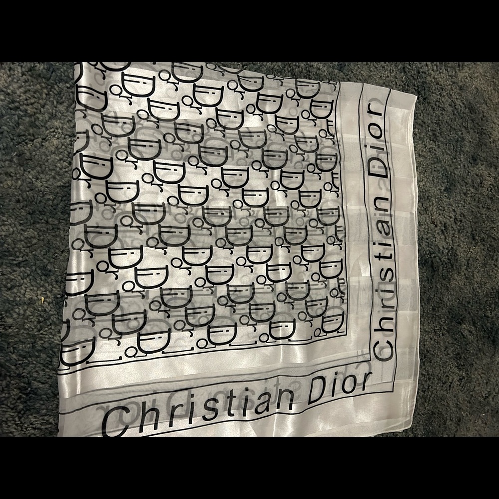 Christian Dior Silk Scarf